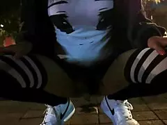 i try masturbating in the park but a guy comes over and jerks me off to get the cum out