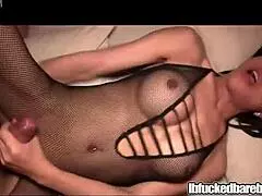 Fishnet Bodysuit Ladyboy Encounter