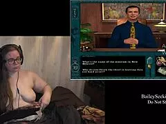 Naked scarlet hand play gets wild 😈