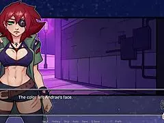 Jan and Anna's intense vampire succubus threesome sex on night one!