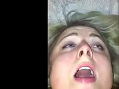 Chubby blonde milf in intense orgasm compilation video