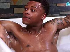 Mom, why sneak a peek at stepson’s huge black cock in bath? Ready to ride it?