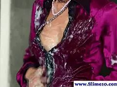 Classy solo euro babe enjoys a facial in high definition