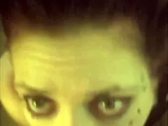 Tatted girl, get facefucked by master bbc