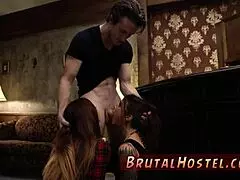 Oh man, this bound trans teen 18+ takes extreme anal pain in hardcore bondage! 😈🔥