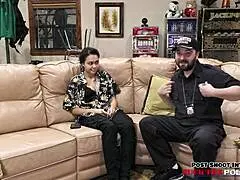 Crooked cop Mara Luv sucks off Officer Tampa!