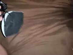 Husband takes me to swinger club for strangers' cum.