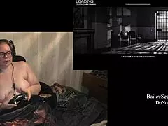 I play through the naked evil within part ten with some errors