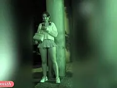 Jeny Smith Flashes Pussy In Mini Skirt Publicly
