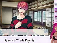 she's playing f me royally and getting into some hentai kissing scenes