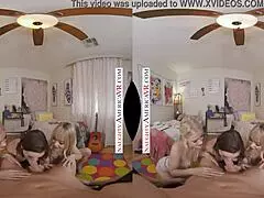 German Girl Joins Friends For Wild Foursome