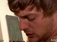 Married man sucks monster cock before anal assfucking at wedding