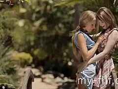 Amazing Outdoor Threesome Fucking In Nature