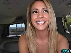Petite Mila Blaze gets ass fucked on 305bus
