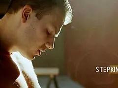 Step bro says, You need good dick? and gives it to his petite brunette.