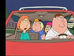 Family Guy nudists on beach visit