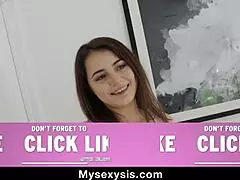 stepsister and stepbro try dick sucking and fucking