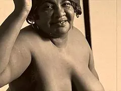 Vintage women from different parts of the world