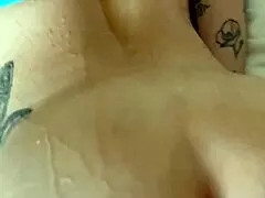 Boy experiences intimate flavor for the first time in car with wet surprise on her curves