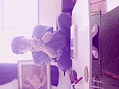 The first live phone conversation unfolds.