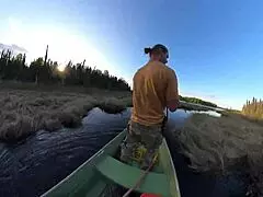 first camping trip turns wild with ripped clothes in alaska wilderness