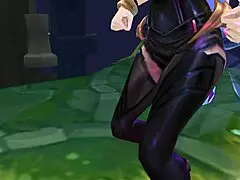 KDA Ahri moans sexily in Korean