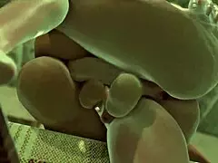 3d futa anal assfucking with cartoon shemale