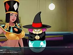 Dragon Ball Hentai Facial with Redhead Boobs and Monster