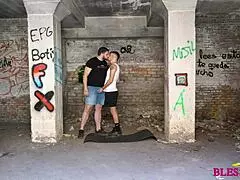 outdoor casting with vicious twink magic javi bent over for david luca