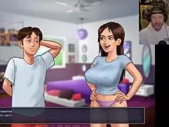 I spent savings on her pictures in Summertime Saga