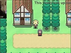 Detailed fucking and cumshot in hentai pokemon ecchi game with big tits and cocks