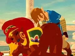 Urbosa takes control and fucks link hard