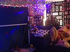 Imagine steffi, the hippie witch hotwife, dancing seductively with her pussy exposed.