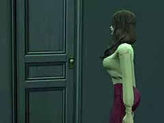 Sims 4 Jenny - Episode 3 Part 2 with Rough Domination and Assfucking