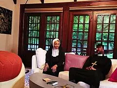 Nun Sucking and Face FUCKING for a Wild Easter Bash