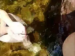 Sexy amateur girlfriend fucks ex's friend outdoors with wild blowjob and pounding