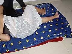 oh man, step aunty's sharing my bed and riding my cock hard while hubby ignores her 😏