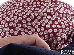 i feel my shaved cameltoe taking that intense ramming in pov blowjob