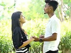 Feeling Deep Love Kissing My New Delhi GF in Jasola Vihar