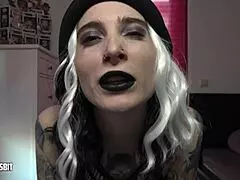 used as a male slut in a gay parking spot, german lou nesbit and lia louise dominate with dirty talk