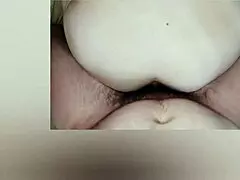 Intense Anal Moaning with Friend, Milf Wife, and Cumshot