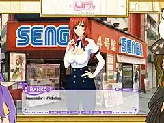 Lewd anime idol gets wild!