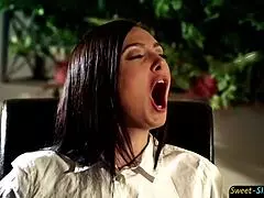 Is She Rubbing Herself While That Buttplug Stays In Her Tight Ass?