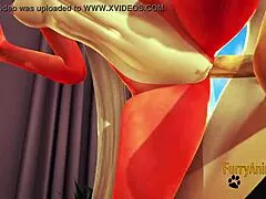 Crash Bandicoot Coco gets wild with fox in furry POV action 🦊