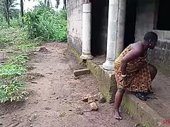 yo, african gift cleaned up real good before banging the king’s son outside in the open! man, that’s wild...