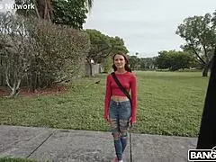 Model desperate for cash takes on wild ride.