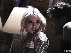 Small hands ravaging Abella Danger's pussy with fingering and licking