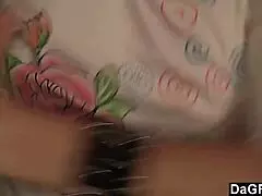 Young 18+ Brunette Lesbians Couple Having Fun