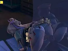 girls, threesome with me in hentai 3d?