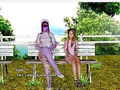 Breeding Island Part 11: Monster Nurse Seduces Patient In Hospital With Intense Kissing